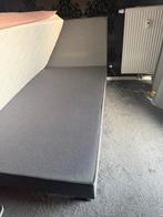 Boxspring bedden, Huis en Inrichting, Ophalen, Grijs, Zo goed als nieuw, 120 cm