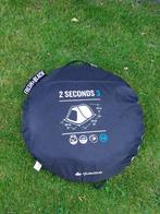 Quechua 2 seconds 3 personen tent, Caravans en Kamperen, Tenten, Ophalen, Gebruikt, Tot en met 3