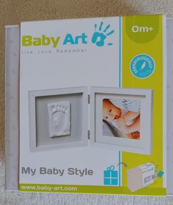 Baby Art fotokader met gipsafdruk My baby style  beschikbaar voor biedingen