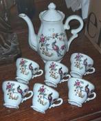 Oud fijn porseleinen koffieservies, Antiek en Kunst, Ophalen of Verzenden