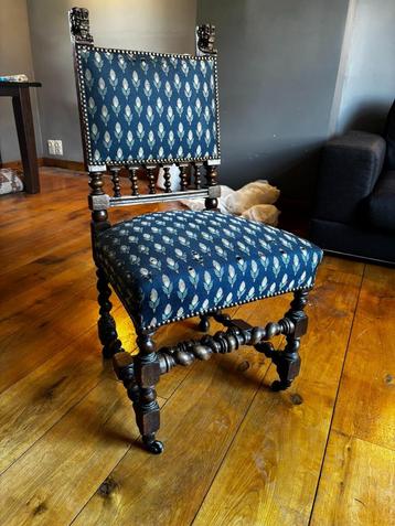 Lot de 6 chaises Louis XIII torsadées beschikbaar voor biedingen