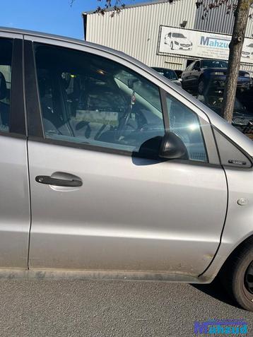 MERCEDES A KLASSE W168 grijs 706 rechts voor deur 1997-2004 beschikbaar voor biedingen