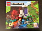 Lego Minecraft 21172 Ruined Portal - 100% volledig, Kinderen en Baby's, Ophalen of Verzenden, Zo goed als nieuw, Lego