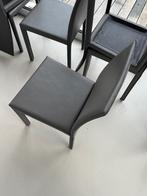 Zes stoelen, Huis en Inrichting, Ophalen, Gebruikt, Grijs, Vijf, Zes of meer stoelen