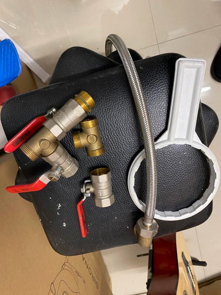 Kit de filtration d’eau double – PROMERK, Bricolage & Construction, Chauffe-eau & Boilers, Comme neuf, Chauffe-eau, Enlèvement ou Envoi