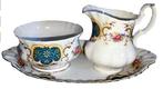 Royal Albert/Melkkannetje en Suikerpot op dienblad,, Ophalen of Verzenden