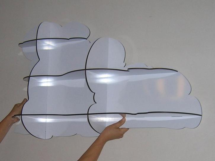 IBRIDE Nimbus big cloud shelf, Antiquités & Art, Art | Objets design, Enlèvement