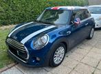 Mini cooper f56 b38 1.5 136cv, Auto's, Zwart, Blauw, Leder en Stof, Handgeschakeld