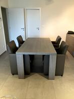 Tafel met 4 stoelen, Huis en Inrichting, Tafels | Eettafels, 50 tot 100 cm, 150 tot 200 cm, Gebruikt, Rechthoekig
