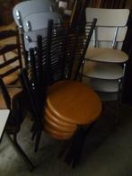 4 METALEN STOELEN, Antiek en Kunst, Ophalen