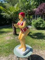 (Tuin)Beeld duikende dame, eye catcher zwembad, vijver 115cm, Tuin en Terras, Ophalen, Nieuw, Kunststof, Mensenbeeld