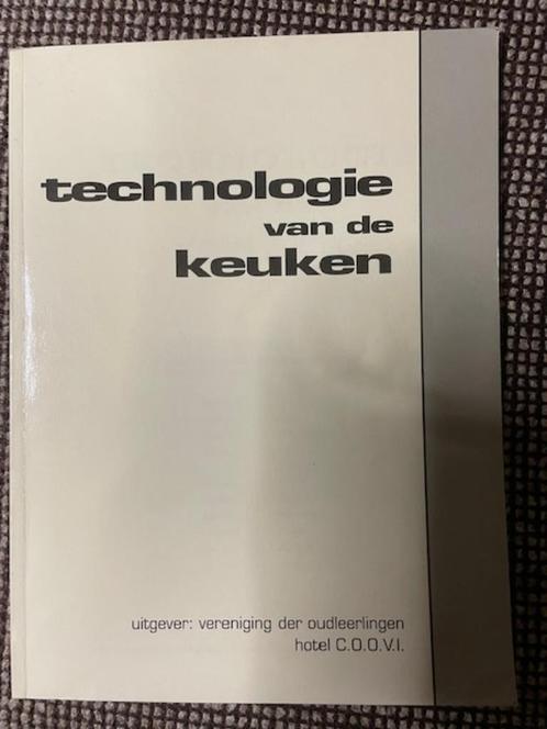 Technologie van de Keuken - Hotel C.O.O.V.I., Livres, Livres d'étude & Cours, Neuf, Ne s'applique pas, Enlèvement ou Envoi