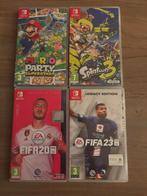 Quatre jeux Nintendo Switch à vendre., Consoles de jeu & Jeux vidéo, Jeux | Nintendo Switch, 2 joueurs, À partir de 7 ans, Enlèvement