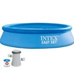 Zwembad Intex met pomp en reserve filters diameter 3M, Gebruikt, Ophalen