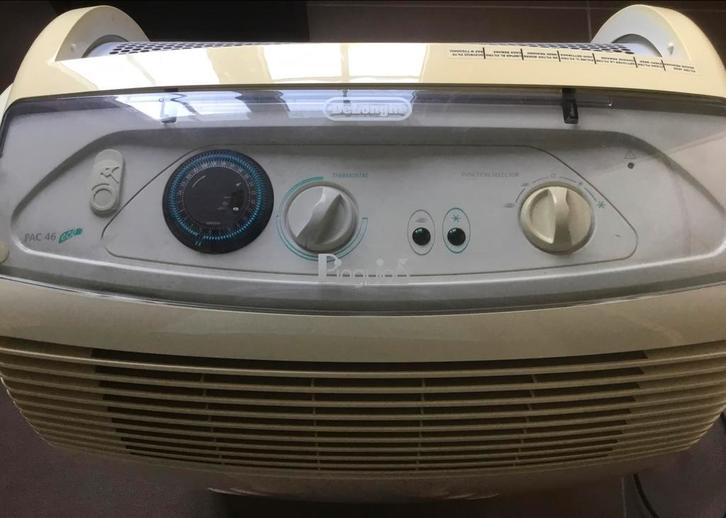 DELONGHI AIRCONDITIONER PAC 46 ECO, Elektronische apparatuur, Airco's, Gebruikt, Mobiele airco, 60 tot 100 m³, 3 snelheden of meer