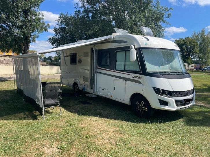 Rapido 8065DF 2019 camper, Caravans en Kamperen, Mobilhomes, Particulier, tot en met 4, Integraal, Rapido, Fiat, Diesel, Handgeschakeld