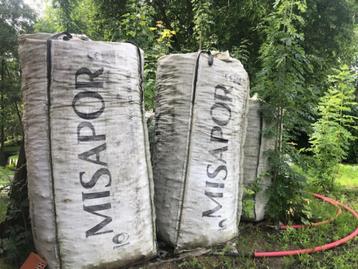 Glasgranulaten Misapor 20m3 te koop beschikbaar voor biedingen