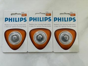 NEUVES: 3 têtes de rasoir  PHILIPS HQ5 beschikbaar voor biedingen