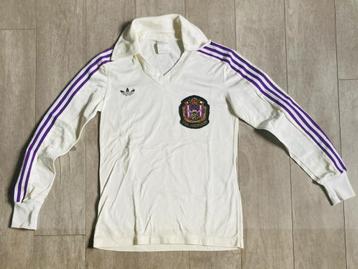 RSC Anderlecht origineel voetbalshirt '70's Adidas beschikbaar voor biedingen