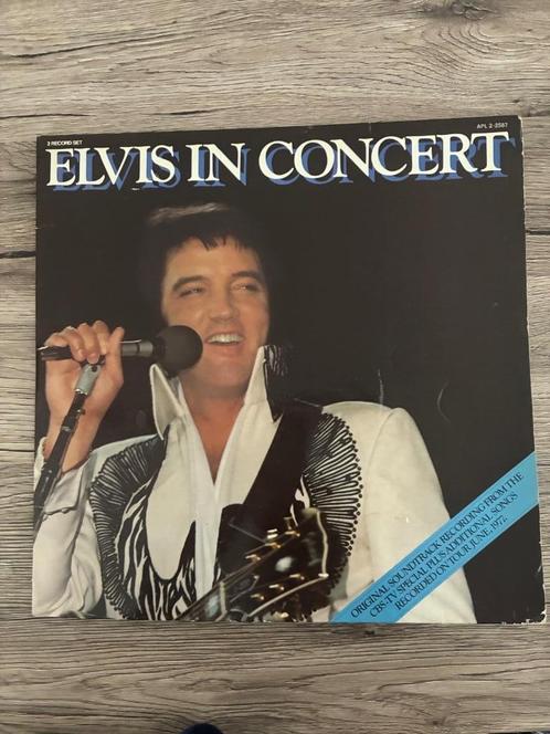 ELVIS PRESLEY IN CONCERT 1977 2LP, Cd's en Dvd's, Vinyl | Rock, Zo goed als nieuw, Rock-'n-Roll, Overige formaten, Ophalen of Verzenden