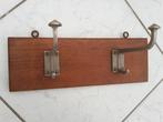 Antieke houten schoolkapstok, art deco, in prima staat, 30cm, Ophalen of Verzenden