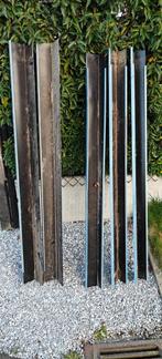 Koramic universeel renovatieprofiel zwart 7 lopende meter, Doe-het-zelf en Bouw, Ophalen of Verzenden, Gebruikt, Zwart, Metaal