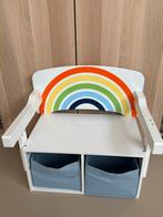 Kinderbank + tafel, Ophalen, Gebruikt