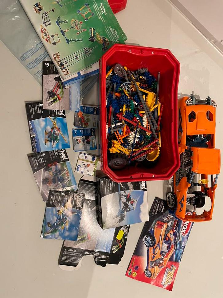 Lot Knex, Kinderen en Baby's, Speelgoed | Bouwstenen, Gebruikt, K'nex, Ophalen