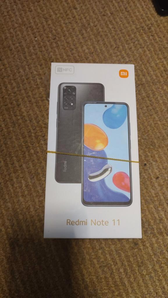 Xiaomi Redmi Note 11 128gb + hoesje + screenprotector, Telecommunicatie, Mobiele telefoons | Overige merken, Zo goed als nieuw