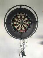 Dartsbord met boordbescherming verlichting en darts pijlen, Sport en Fitness, Darts, Ophalen of Verzenden, Pijlen