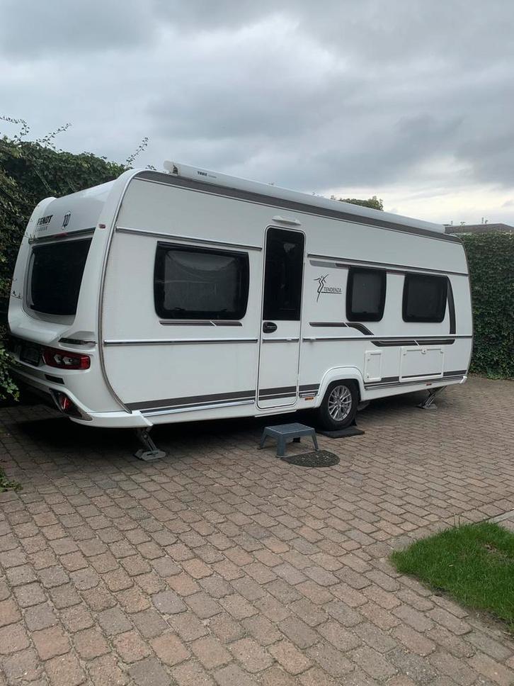 Fendt Tendenza 515 SG modeljaar 2022 ingebruiknama mrt 2023, Caravans en Kamperen, Caravans, Particulier, tot en met 4, 1250 - 1500 kg