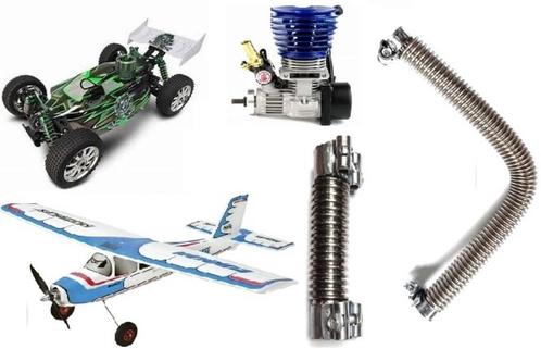 Tuyau échappement inox pour modèle réduit, Hobby en Vrije tijd, Modelbouw | Auto's en Voertuigen, Nieuw, Ophalen of Verzenden