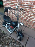 Mini chopper 49cc zwart/grijs., Fietsen en Brommers, Ophalen, Gebruikt