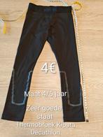 Thermobroek 4-5 jaar Kipsta Decathlon, Enlèvement ou Envoi, Comme neuf, Pantalon