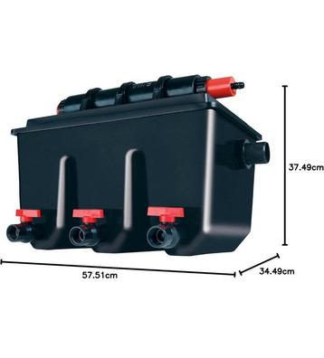 Vijverfilter 3kamer compleet set  beschikbaar voor biedingen