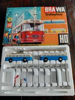 Brawa  Ho trolleybus  blauwe versie, Hobby en Vrije tijd, Ophalen of Verzenden