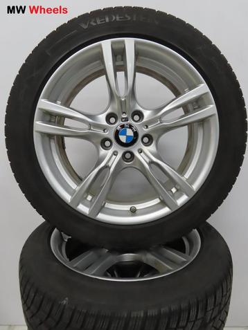 Originele BMW 18 inch 400 M velgen 3 GT F34 met winterbanden