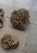2 roses des sables impeccables (9x9x7 cm et 7x7x6 cm), Autres types, Enlèvement