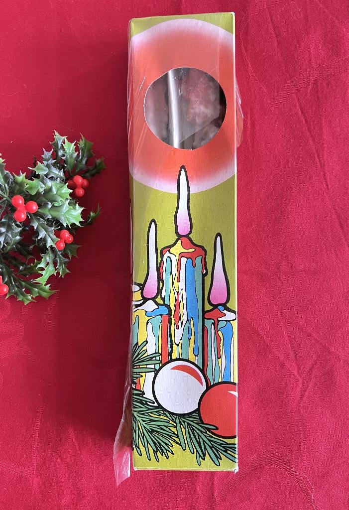 Boîte de 2 bougies chandelles goutte-à-goutte colorée, Huis en Inrichting, Woonaccessoires | Kandelaars en Kaarsen, Nieuw, Kaars