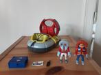 Playmobil dinojagers met hovercraft, Ophalen of Verzenden, Zo goed als nieuw, Complete set