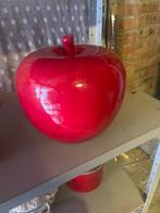 Pomme déco rouge