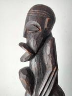 Vintage houten beeld Kubisme tribal kunst, Antiek en Kunst, Ophalen of Verzenden