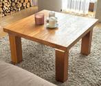 Table basse design en chêne massif 70 x 70 x 40 en bon état, Moins de 50 cm, Design, 50 à 100 cm, Enlèvement