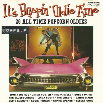 CD - IT' BOPPIN' OLDIE TIME - 26 ALL TIME POPCORN OLDIES, Enlèvement ou Envoi, 1960 à 1980, Comme neuf