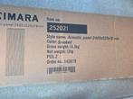 8 Panneaux acoustiques brun fumé (neufs) 2400x520x18mm, Bricolage & Construction, Enlèvement, Neuf, Autres matériaux, Moins de 20 mm