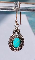 1 zilveren oorbel met Turquoise, Enlèvement ou Envoi