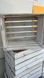 Mooi witte houten (fruit)kisten/bakken, Huis en Inrichting, Woonaccessoires | Kisten, Ophalen