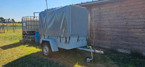 Aanhangwagen met zeil, Dieren en Toebehoren, Paarden en Pony's | Trailers en Aanhangwagens, Ophalen