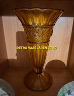 RETRO VAAS IN GLAS, Antiek en Kunst, Ophalen