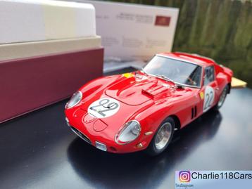 CMC 1/18 Ferrari 250 GTO #22 24h France 1962 beschikbaar voor biedingen